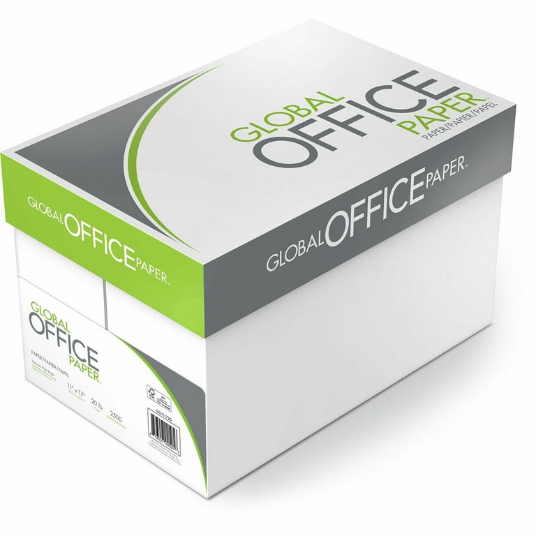 Global Office Premium Multipurpose Paper - White - 96 Brightness - Letter - 8 1/2 Global Office Premium Multipurpose Paper - White - 96 Brightness - Letter - 8 1/2