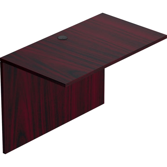 Global Offices To Go 42" x 24" Flush Bridge American Mahogany (TDSL4224FBAML)