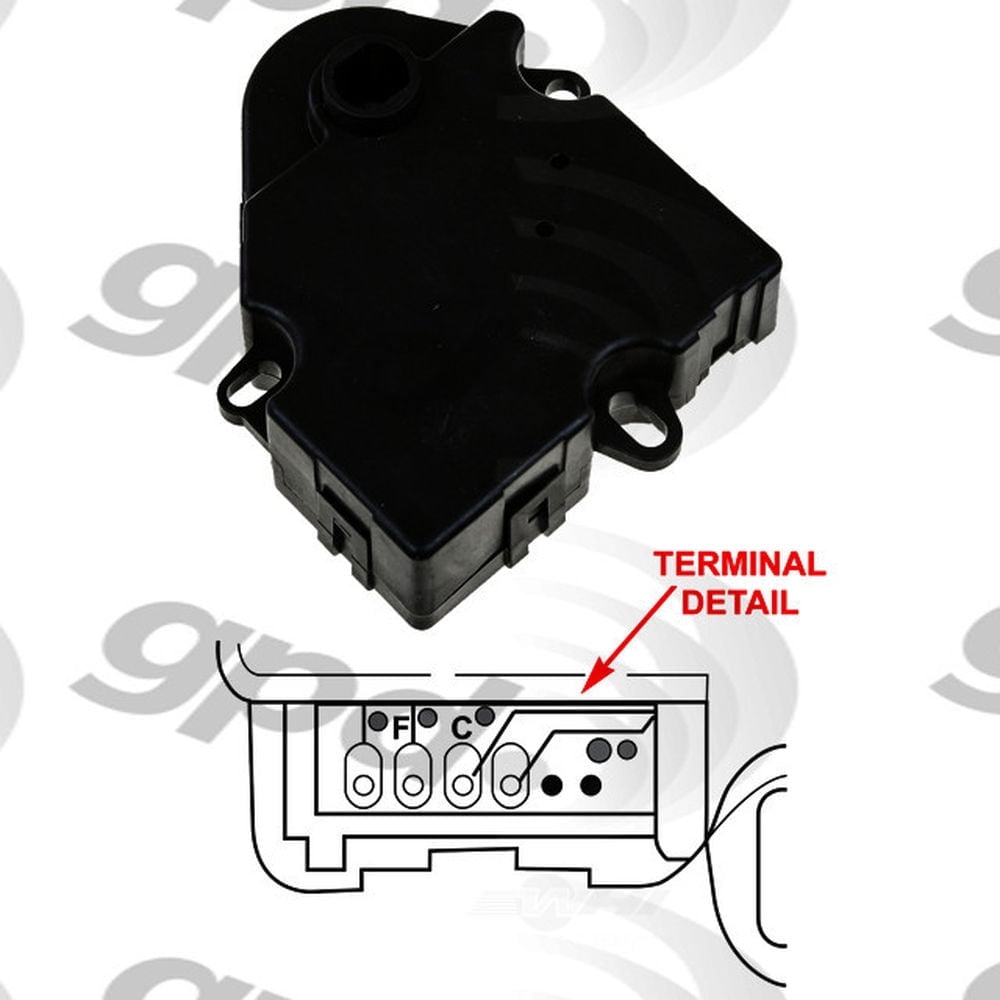 Global Parts Distributors 1712271 HVAC Actuator