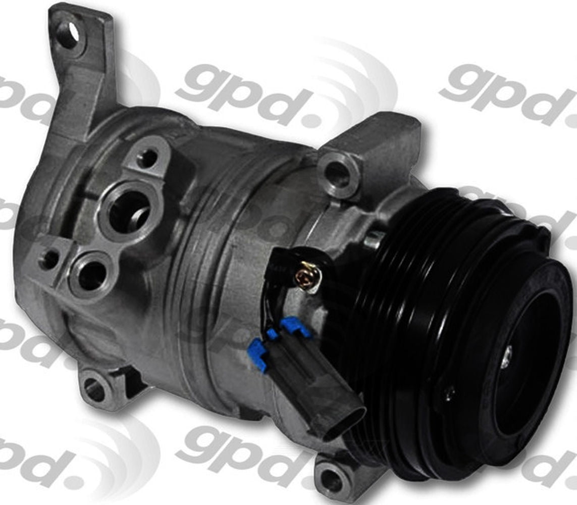 Global Parts Distributors 6511414 A/C Compressor Fits select: 2000-2014 CHEVROLET SILVERADO, 2000-2014 CHEVROLET TAHOE