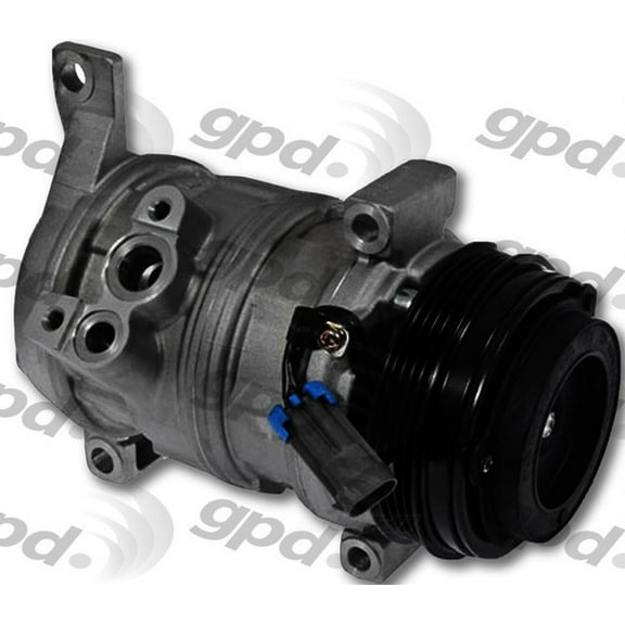 Global Parts Distributors 6511414 A/C Compressor Fits select: 2000-2014 CHEVROLET SILVERADO, 2000-2014 CHEVROLET TAHOE