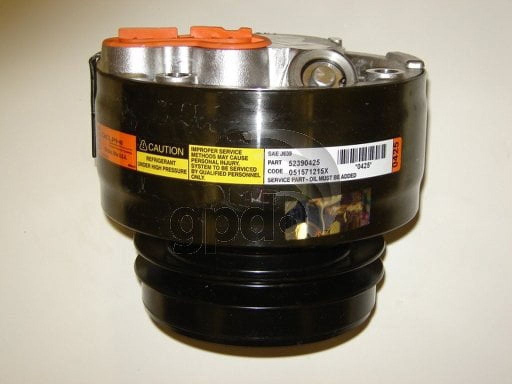 Global Parts Distributors 7511374 Compressor New Fits select: 1987 CHEVROLET MONTE CARLO, 1987 CHEVROLET CAMARO
