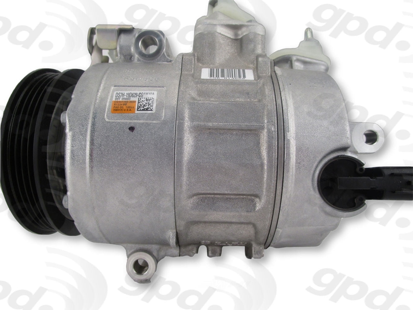 Global Parts Distributors 7513352 Compressor New Fits select: 2017-2018 FORD FUSION