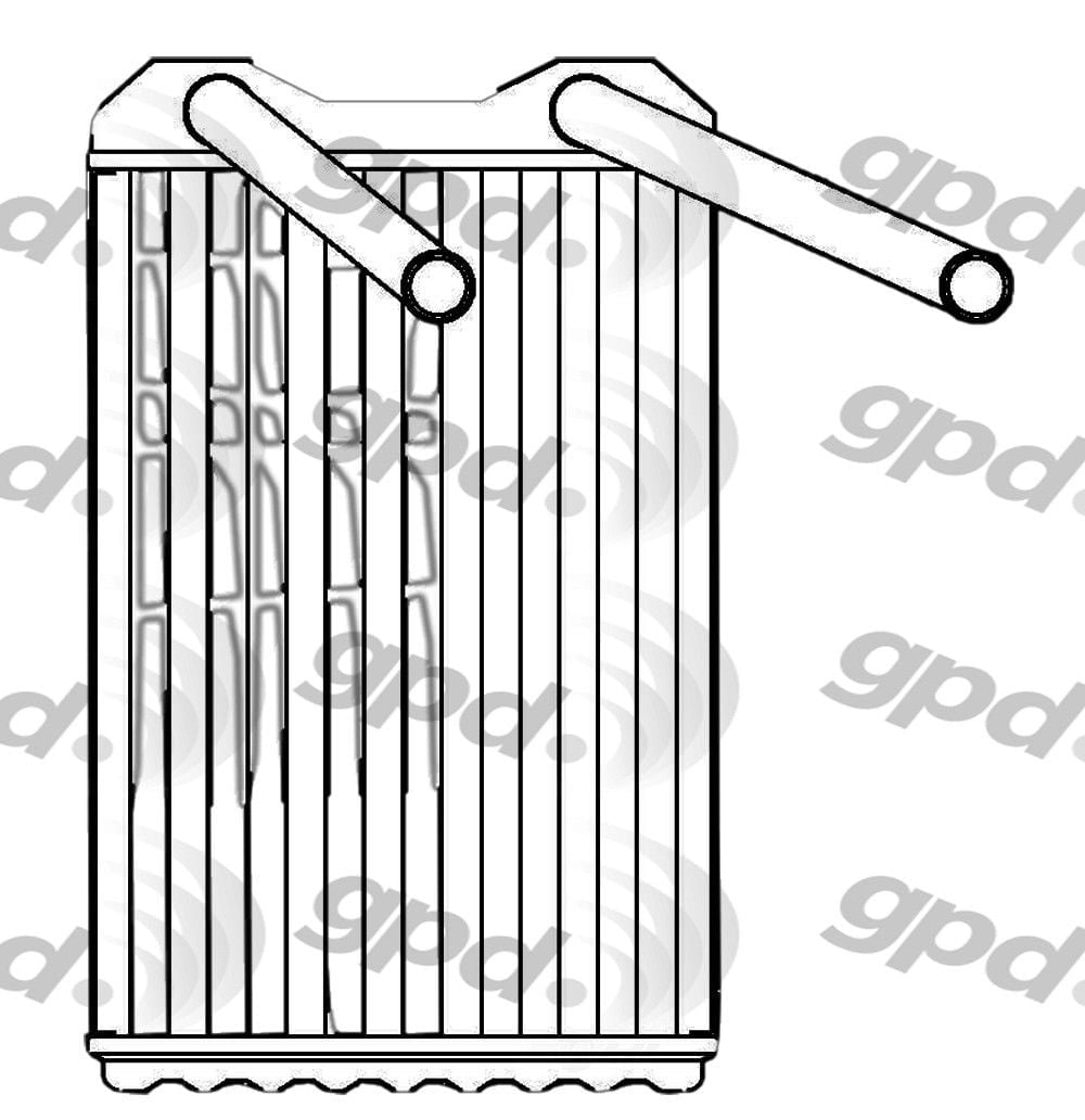 Global Parts Distributors 8231449 Heater Core