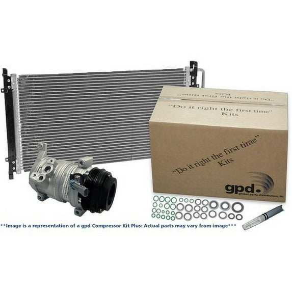 Global Parts Distributors 9611320A A/C Compressor, For 2012 2015 Chevrolet