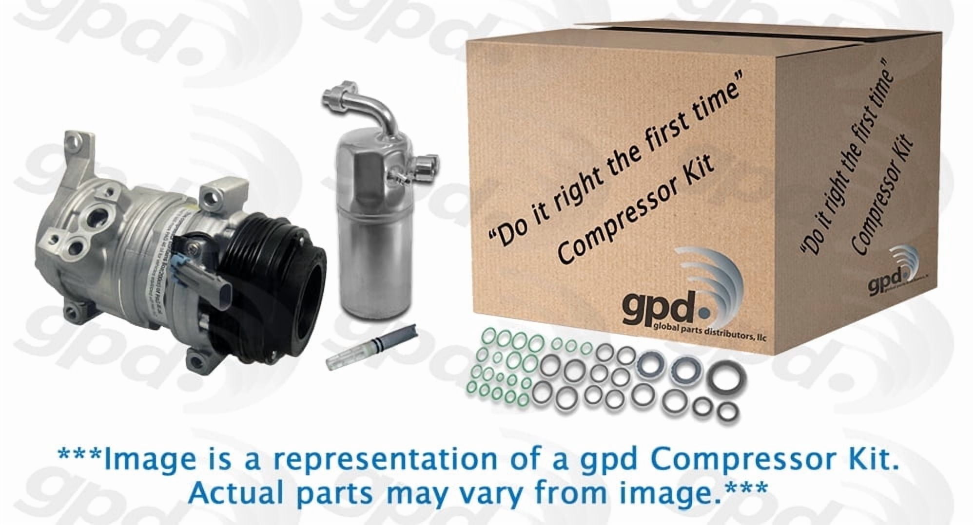 Global Parts Distributors 9613264 Compressor Kit Fits select: 1999-2003 CHEVROLET TRACKER