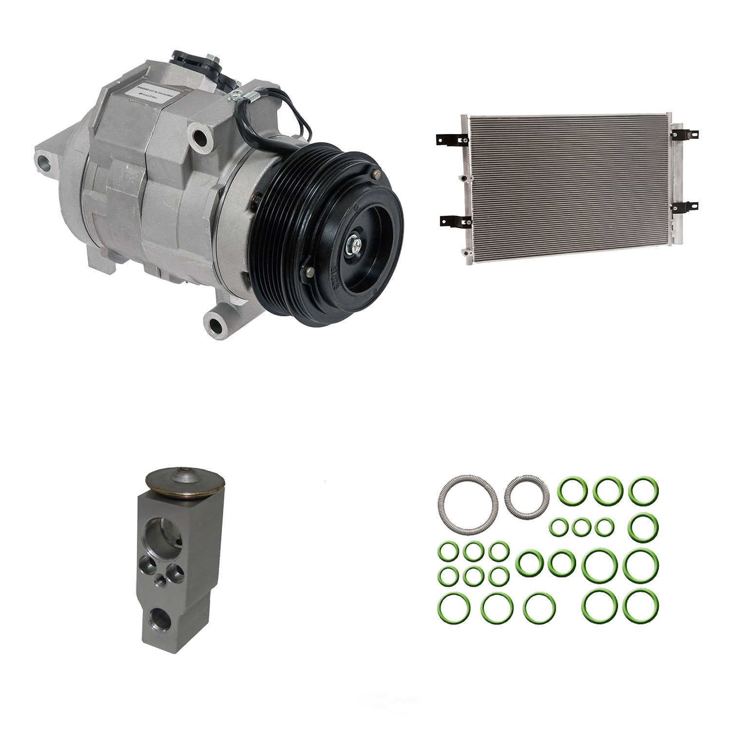 Global Parts Distributors LLC 9633384A Compressor Kit New w/ Condenser