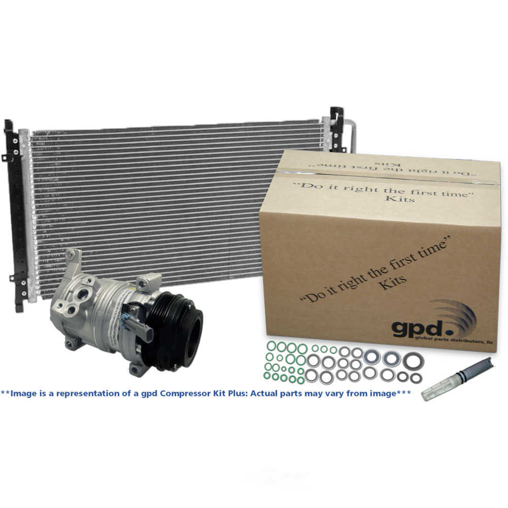 Global Parts Distributors LLC 9633462A Compressor Kit New w/ Condenser