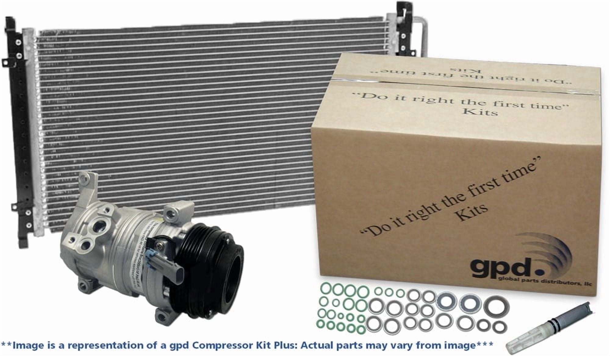 Global Parts Distributors 9641803A Compressor Kit Plus
