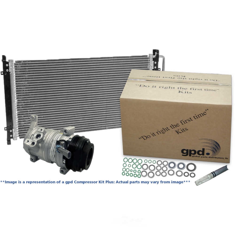 Global Parts Distributors LLC 9641846A Compressor Kit New w/ Condenser