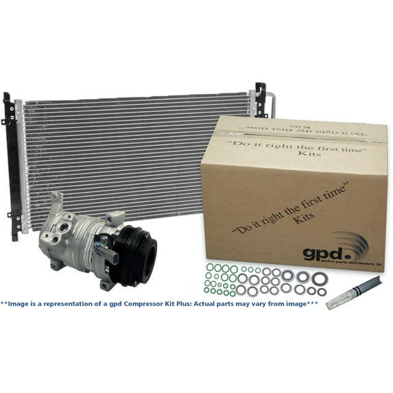 Global Parts Distributors 9642426B Compressor Kit Plus Fits select: 2003 NISSAN FRONTIER