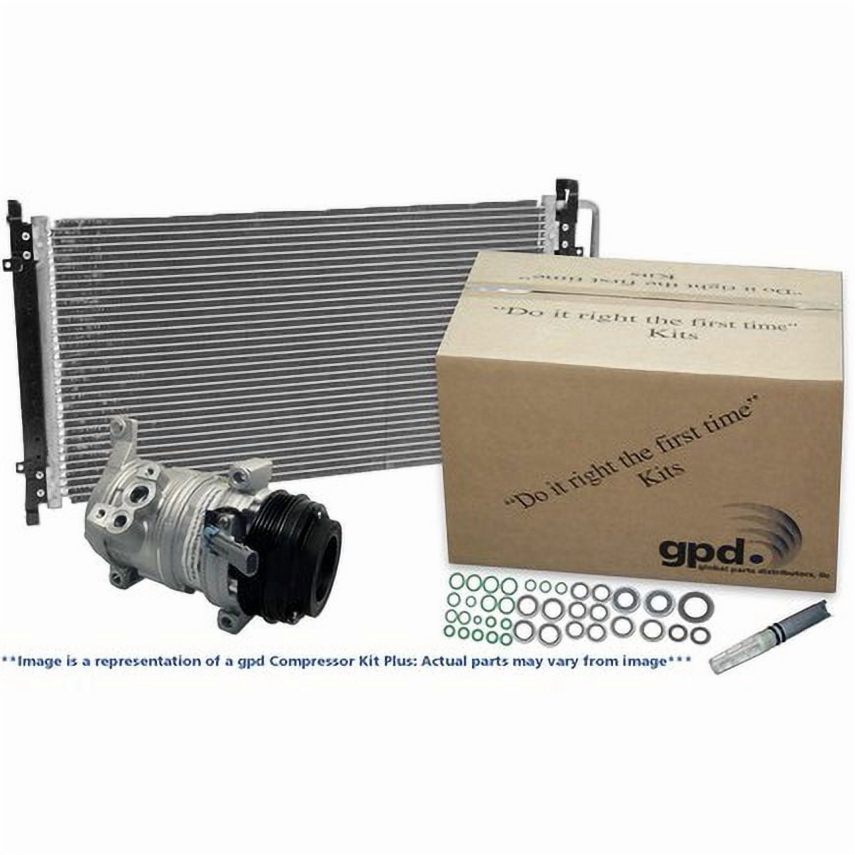 Global Parts Distributors 9642770A A/C Compressor, For 2014 2015 Toyota