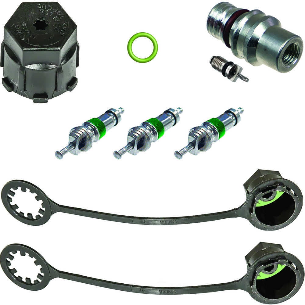 Global Parts Distributors LLC 1311749 A/C System Valve Core & Cap Kit