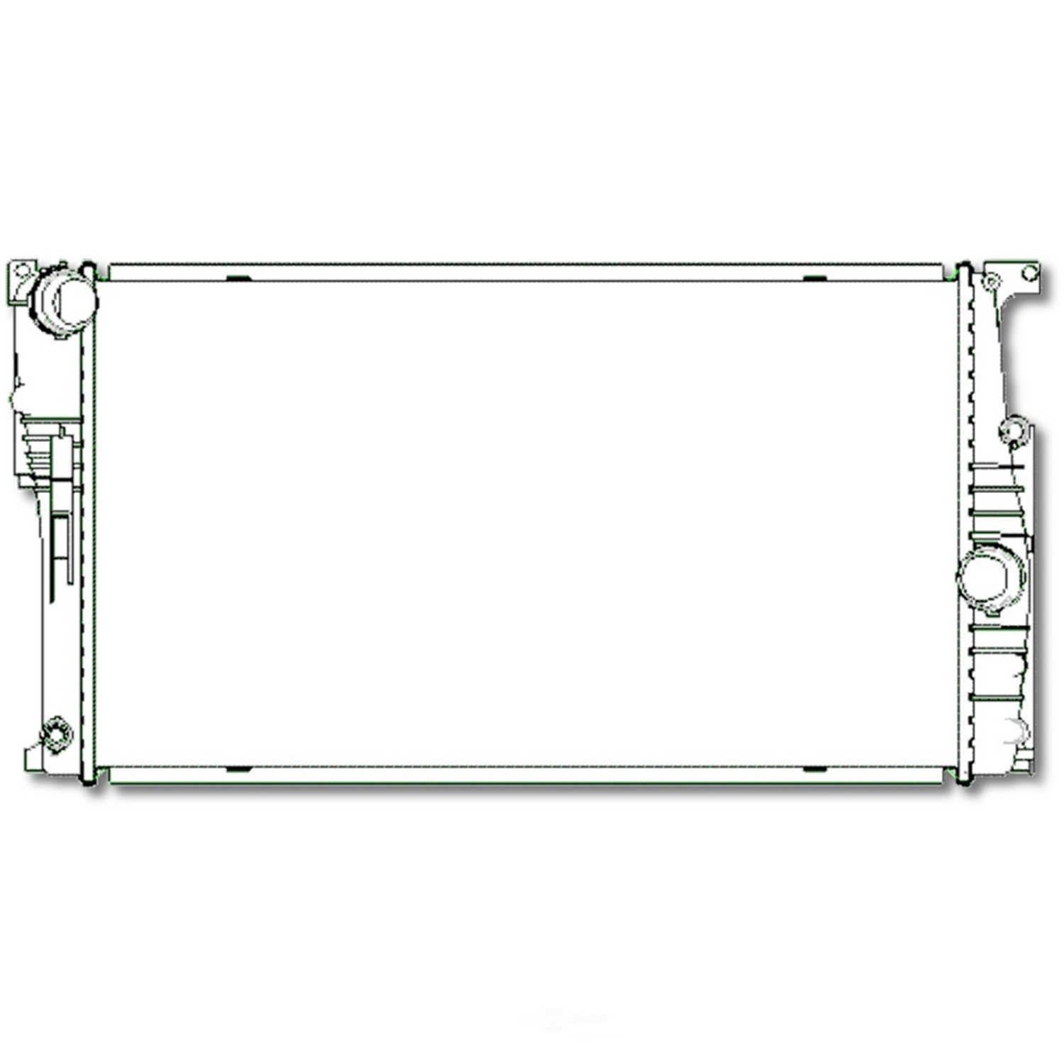 Global Parts Distributors LLC 13581C Radiator