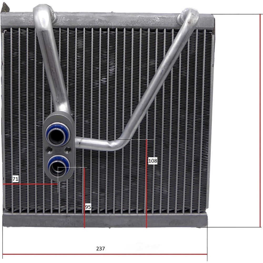 Global Parts Distributors LLC 4712302 A/C Evaporator Core