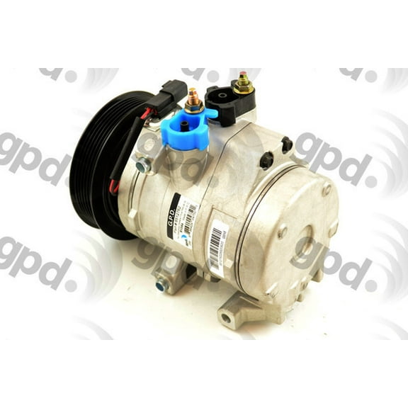 Global Parts Distributors New w/ Clutch A/C Compressor Fits select: 2007-2008 FORD F150, 2008-2010 FORD F250