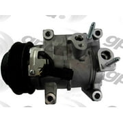 Global Parts Distributors New w/ Clutch A/C Compressor Fits select 2011-2020 DODGE GRAND CARAVAN, 2011-2016 CHRYSLER TOWN & COUNTRY