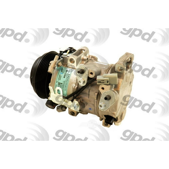 Global Parts Distributors New w/ Clutch A/C Compressor