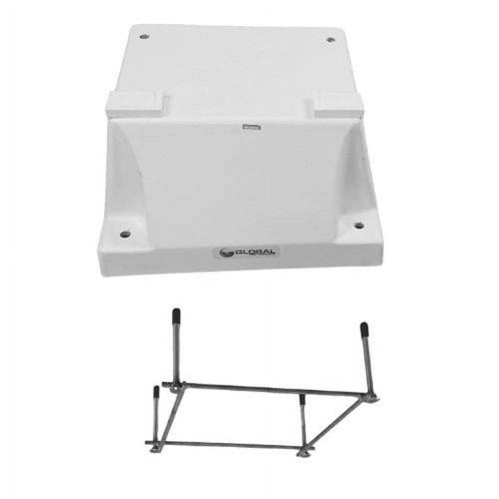 Global Pool Products 4 Bolt Base Replacement Stand with Jig for 6' or 8