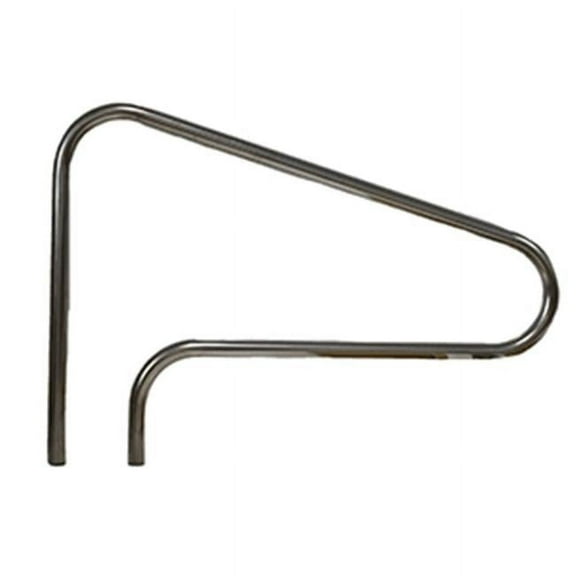Global Pool Products GPPRLC493BNDSS 0.049 in. Classic 3 Bend Handrail - Polished