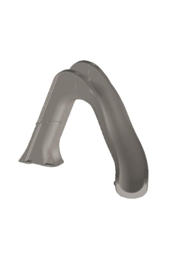 GPPSTWGREYR Tidal Wave Slide, Grey - Right