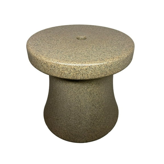 Global Pool Products Pool Side Table - Indoor and Outdoor Round Table All for All Pool Types - Sand