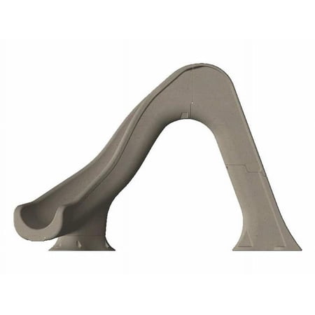 Global Pool  Tidal Wave Pool Slide, Sandstone Granite - Right Turn