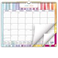 Global Printed Products 20242025 Wall Calendar 12"x15" Colorful