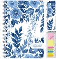 thumbnail image 1 of Global Printed Products Academic Year 2024-2025 Planner, Hardcover, 5.5" x 8", Blue Bloom, 1 of 8