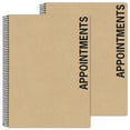 thumbnail image 1 of Global Printed Products Appointment Book ? Daily & Hourly Planner, Undated ? Spiral Notebook Organizer for Scheduling Appointments for Clients  ? 10"x13.5", 5 Column, 200 Pages (2 Pack) - GPP-0084, 1 of 5