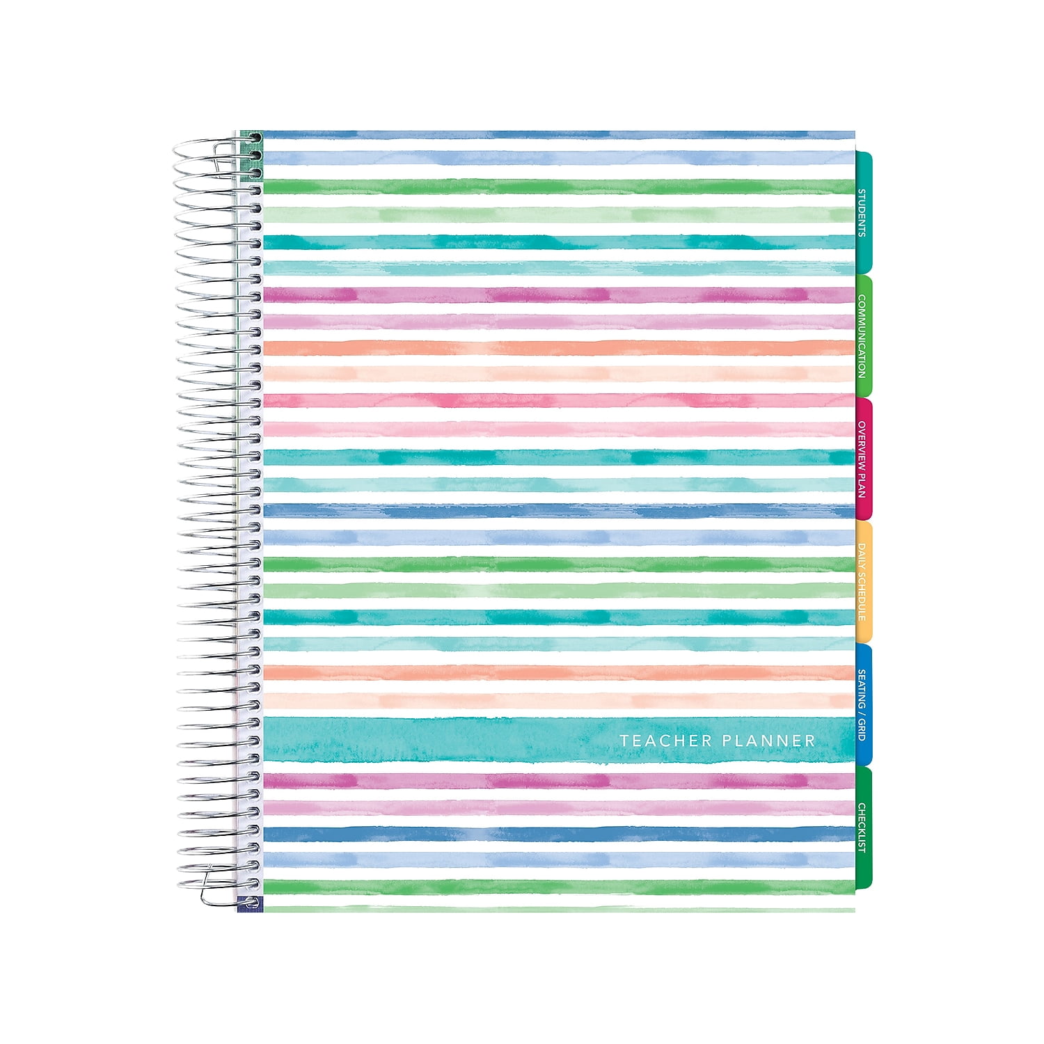 Global Printed Products Deluxe 8.5" x 11" Teacher Academic Planner Multicolor (DTP-0001-U22-S)