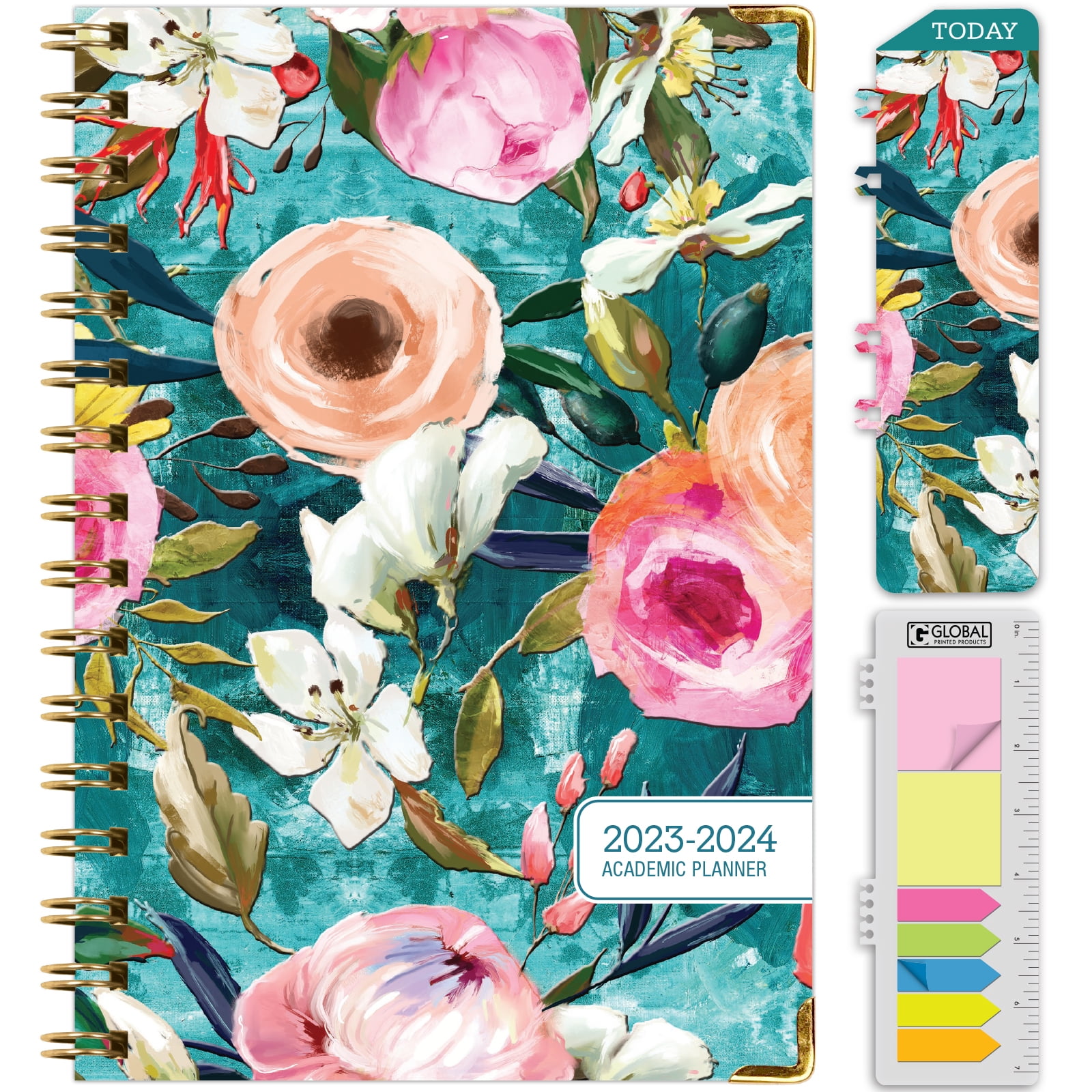 Global Printed Products Hardcover Academic Year 20232024 Planner 5.5