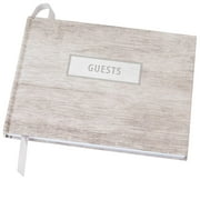Global Printed Products Wedding Guest Book 9"x7" (Grey Wood) - WGB-GRY - WGB-GRY