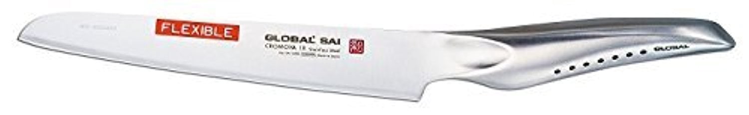 Global SAI-M05 Flexible Utility Knife, 6-1/2", Silver
