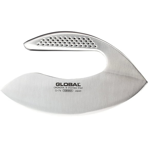 Global Stainless Steel 7-Inch Herb Chopper