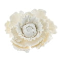 thumbnail image 1 of Global Sugar Art Peony Premium Sugar Cake Flower, White, Large, 1 Count by Chef Alan Tetreault, 1 of 6