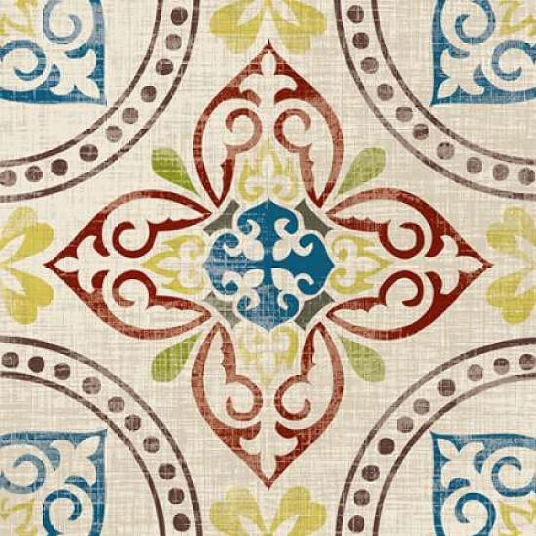 Global Tile I Canvas Art - Katrina Craven (24 x 24)
