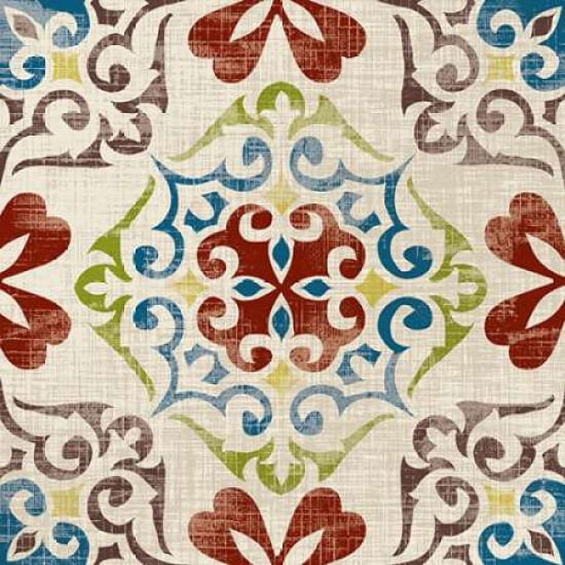 Global Tile II Canvas Art - Katrina Craven (24 x 24)