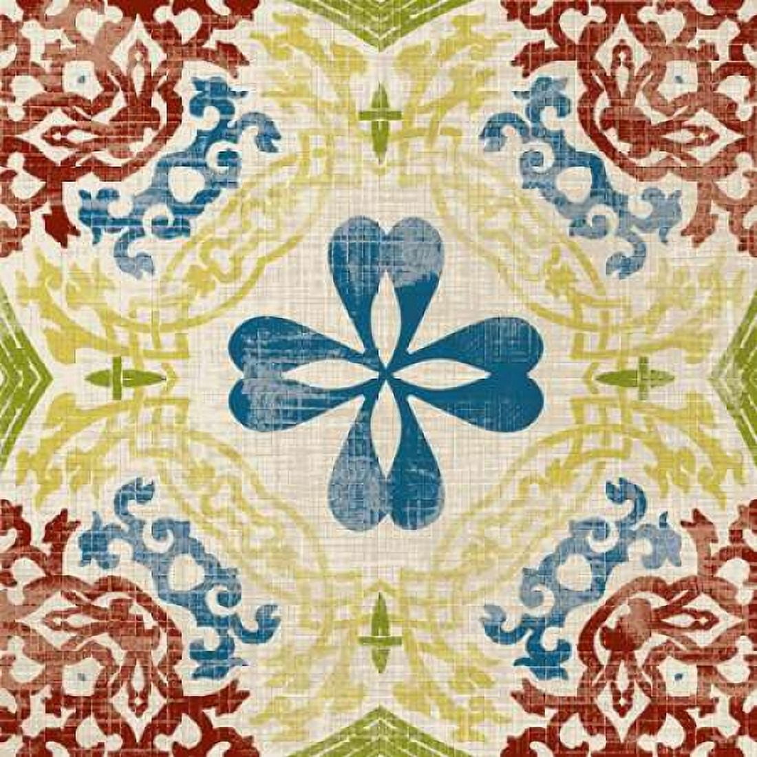 Global Tile III Canvas Art - Katrina Craven (24 x 24)