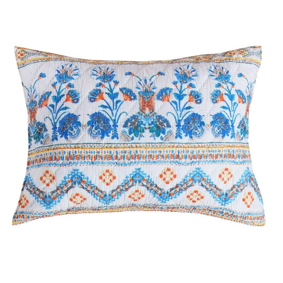 Global Trends Athena Quilted Pillow Sham
