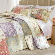 Global Trends Carmel Reversible Queen Bedspread Set, 3-Piece Queen