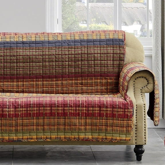 Global Trends Gavin Reversible Loveseat Slipcover Furniture Protector