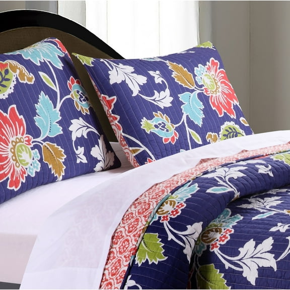 Global Trends Phoebe Quilted Bed Pillow Sham, Standard 20" x 26"