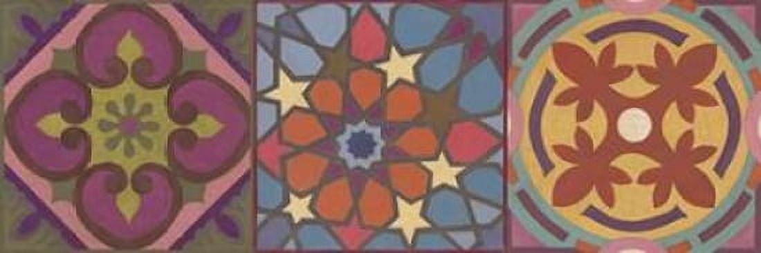 Global Triptych 1 Canvas Art - Hope Smith (12 x 36)