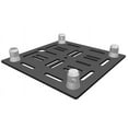 thumbnail image 1 of Global Truss GT-MH BASE-BLK 12" Black Aluminum Multi-Function Mounting Base Plate for F34 Square Trussing, 1 of 2