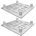 thumbnail image 1 of Global Truss GT-MH BASE Multi Hole 12" Aluminum Base Plates Dual Package, 1 of 2