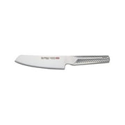 Global UKON Nakiri Knife With 14cm Square Tipped Blade, Vegetable Knife, CROMOVA 18 Stainless Steel