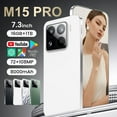 thumbnail image 1 of Global Version M15 Pro 5G Smartphone Snapdragon 8 Gen3 7.3" 120Hz Screen 8000mAh Battery Fast Charge Cell Phones Celular, 1 of 17