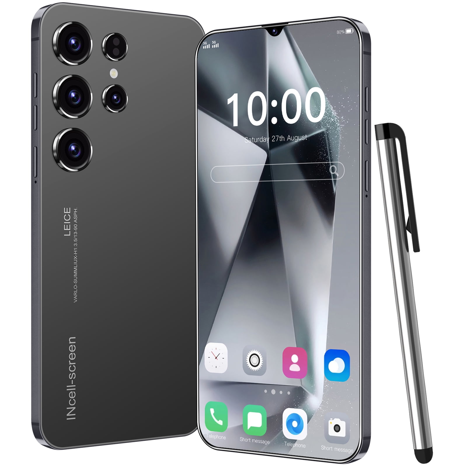 Global Version T-Mobile Unlocked Android Phones, Chycet  6.3" Unlocked Cell Phones | 2GB RAM + 16GB ROM | 4G Dual Sim Smartphone | 2MP + 8MP Camera | Facing Unlocking Mobile Phones, S24 Ultra