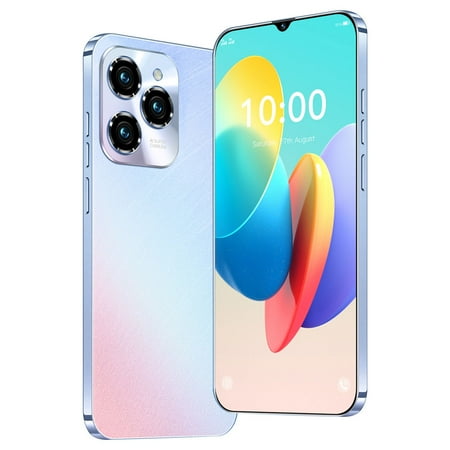 Global Version T-Mobile Unlocked Android Phones, Chycet 6.3" Unlocked Cell Phones | 2GB RAM + 16GB ROM | 4G Dual Sim Smartphone | 2MP + 8MP Camera | Facing Unlocking Mobile Phones, HOT40 Pro